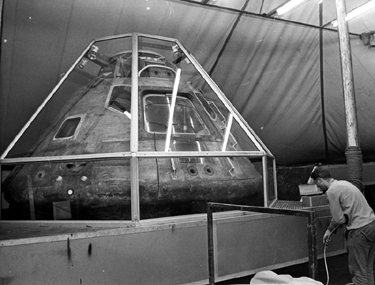 Apollo 10 Space Capsule at Abbeydale Industrial Museum