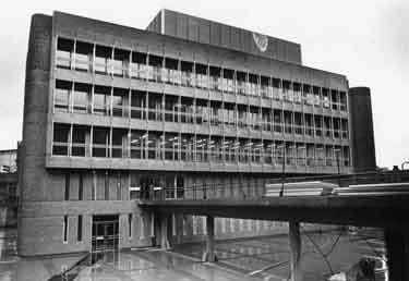 Construction of New Magistrates Court, attached to the Police Headquarters, at junction of Water Lane, Snig Hill and Castle Street