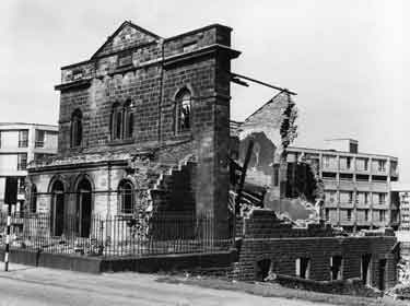 Demolition of the Methodist New Connexion Chapel, Talbot Street, Park