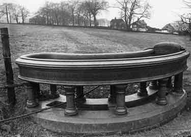 Water trough at Fulwood constructed in memory of Henry Wilson