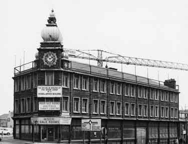 Conversion to offices of old Newton Chambers Ltd., (Newton House) site, Stove Grate Showrooms, junction of Furnival Street and Moorhead