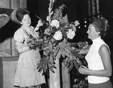 Flower festival, Sheffield Cathedral