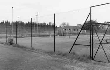Tennis courts, Abbeydale Park, Abbeydale Road South