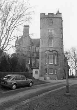 The Towers, Sandygate Road, at junction with Coldwell Lane