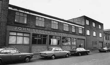 John Bedford and Sons Ltd, mining tools manufacturers, Lion Works, Mowbray Street
