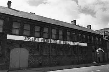 Joseph Pickering and Sons Ltd, cardboard box and carton manufacturers, Burton Road, Neepsend