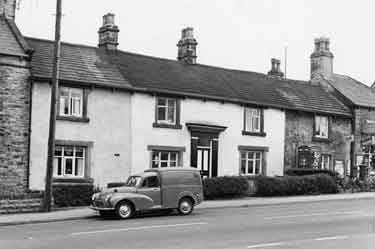 No.335 Baslow Road, Totley showing the Post Office next door