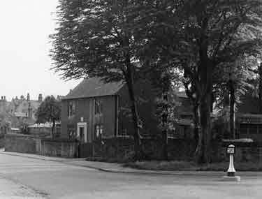Wisteria Cottage, No. 84 Cherry Tree Road at the junction ( right) with Kingfield Road