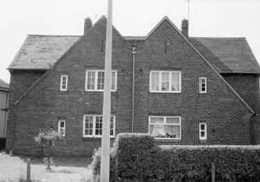 Council housing, Margetson Crescent, Parson Cross