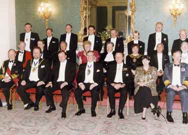 Principal guests at the Cutlers Feast, Cutlers Hall, Church Street,1995