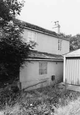 Rear of Woodman's Cottage, Bowden Housteads Wood, Darnall