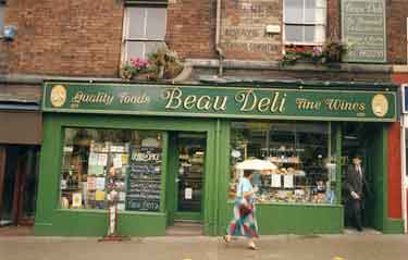 Beau Deli, delicatessen and wine shop, Glossop Road, Broomhill