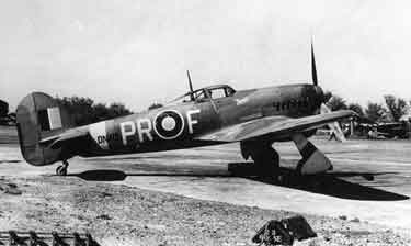 A Typhoon 1B of No.609 (West Riding) Squadron, AAF
