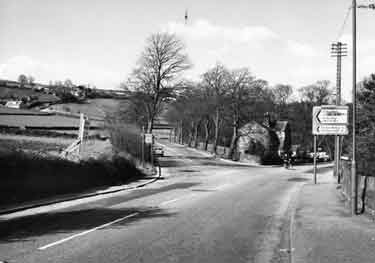 Rivelin Valley showing junction of Rivelin Valley Road and Manchester Road