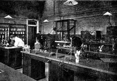The Bacteriological laboratory at the University of Sheffield