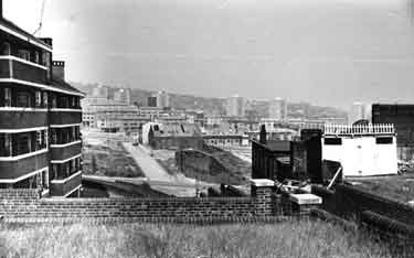 View of Netherthorpe flats from Solly Street