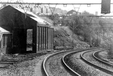 Wadsley Bridge Station goods yard c.1983