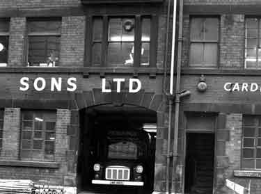 Joseph Pickering and Sons Ltd., cardboard box and carton manufacturers, Moore Street
