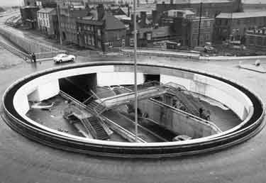 Construction of Furnival Gate roundabout and underpass 
