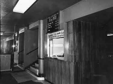 Rex Cinema, junction of Mansfield Road and Hollybank Road, Intake, prior to demolition. 