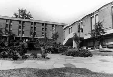 Unidentified possible students halls of residence