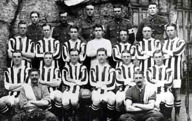 British Expeditionary Force football team, c.1918