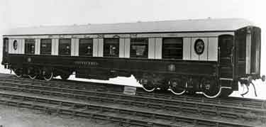 Railway coach built by Craven and Tasker Ltd., rolling stock manufacturers,  Staniforth Road, Darnall
