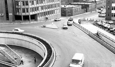 Furnival Gate roundabout and underpass