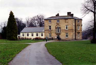 Hillsborough Branch Library, Middlewood Road, Hillsborough Park. Formerly Hillsborough Hall, built in the 18th century by Thos. Steade, grandfather of Pegge-Burnell