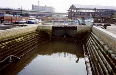 Sheffield Canal Basin dry dock
