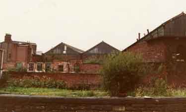 Derelict area at the entrance to Kelham Island  