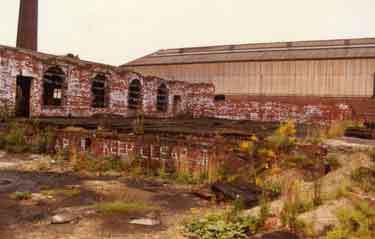Derelict area at the entrance to Kelham Island  