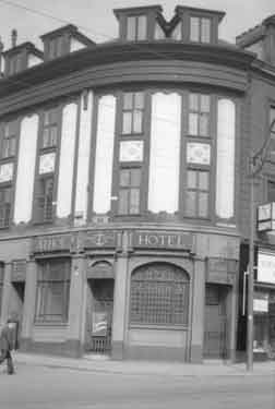 Athol Hotel, at the junction of Charles Street and Pinstone Street 