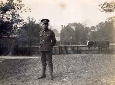 Reville / Walton family. First World War soldier 