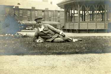 Reville / Walton family. Wounded First World War soldier