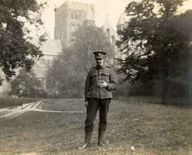 Reville / Walton family. Unidentified soldier