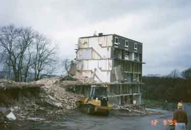 Demolition of unidentified flats