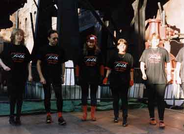 South Riding Folk Network. The Millennium clog dancing team at Kelham Island Museum