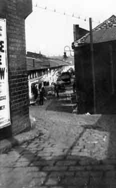 Believed to be slaughter houses that ran along side the river Don at Lady’s Bridge