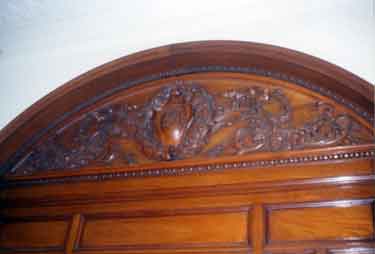 Carved woodwork, Tapton Cliffe, No. 276 Fulwood Road