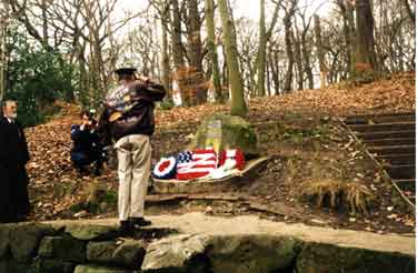 Anniversary of the USAF Flying Fortress (Mi Amigo) crash in Endcliffe Park