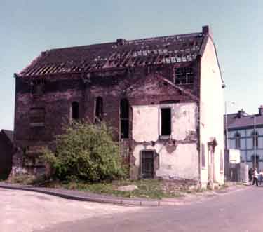 Derelict building in Attercliffe area