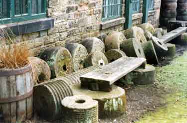 Millstones at Abbeydale Industrial Hamlet (formerly Tyzack, Sons and Turner Ltd., Abbeydale Works)