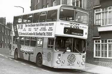 South Yorkshire Transport. Bus No. 1721 on Campo Lane