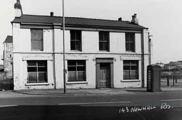 Former Lodge Inn, No. 143 Newhall Road, Attercliffe