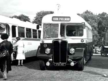 Old Bus Parade in Norfolk Park, possibly 1979