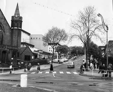 Sicey Avenue, Firth Park (Firth Park United Methodist Church and Firth Park Bowl Bowling Alley on left)