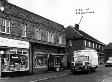 No. 80, William Wardley, grocers and No. 78 L. and R. Heath, newsagent, Buchanan Road, Parson Cross