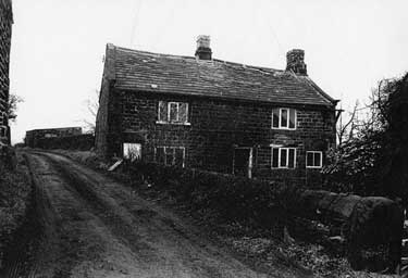 Cottage, Brightholmlee (demolished 1980), south front elecation