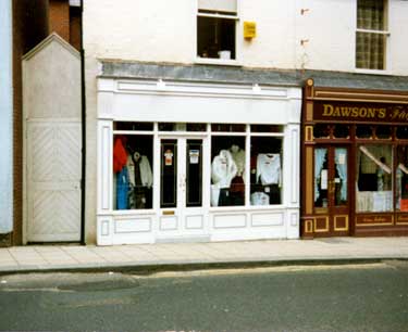 Shop front - Orchard Street / Leopold Street